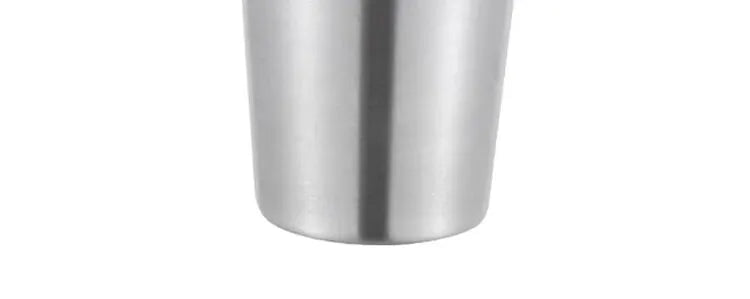 Single-layer Stainless Steel Outdoor Camping Beer Cups Large-capacity Water Cups Curling Cups Milk Tea Coffee Cups