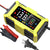 For Lead Acid / Lithium Iron Battery 14.6V/12V 6A 90W EU US Plug Car Battery Charger Pulse Repair 110V/240V Input