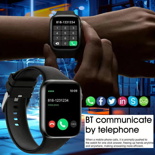 T168 Wireless Calling Smart Watch Make Answer Call Full Touch Sport Fitness SmartWatch For Women Men