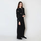 XS-XXXL Women's Cardiga Outfit Casual Bodycon Ribbed Tank Maxi Dress Slim Fit Long Dresses Zip Elegant Sweatshirt Dress Sets New