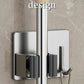1PC/3PCS/6PCS/9PCS Mop Hook Perforation-Free Bathroom Storage Device Sticky Broom Hanger Wall Hanging Mop Clip