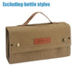 Portable Camping Seasoning Spices Bottle Tableware Leather Storage Bag Portable Kit For BBQ Picnic Kitchen