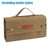Portable Camping Seasoning Spices Bottle Tableware Leather Storage Bag Portable Kit For BBQ Picnic Kitchen