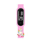 2024 Latest Cartoon Unicorn Children Smart Watch Waterproof Outdoor Sports Bracelet Kids LED Digital Electronic Watches Gifts