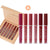 6 Color Matte Lip Gloss Set Lustrous Effect Moisturizing And Nourishing Long Lasting Easy To Apply Lip Makeup