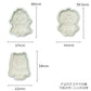 3Pcs Halloween Skull Cookie Cutter 3D Plastic Skeleton Gingerbread Man Biscuit Mold Fondant Pastry Cartoon Cake Decoration