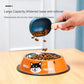 New Multicolor Stainless Steel Dog Cat Bowl Non-Slip Durable Anti-Fall Eat Drink Pet Food Container Feeder Dish Bowl