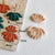 Leaves Shape Polymer Clay Earring Cutters Green Plant Flowers Dangle Clay Embossing Moulds for Handmade Jewelry Pendant Making