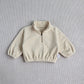 MILANCEL New Autumn Baby Sports Suit Toddler Fleece Solid Color Hoodies Suit Infant Outfit 2PCS