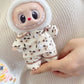 17cm/38cm Plush Doll'S Clothes Outfit Accessories For Korea Kpop Exo Labubu Idol Spring Wild Autumn Pajama Set Clothing Gift