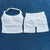 Yoga fitness set; strapless bra and shorts set; seamless backless vest; invisible elastic texture hip-lifting shorts