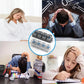 Keyboard Key Chain Fidget Toy for Adults LED Fidget Clicker Decompression Toy Keychains Stress Relief Gadget Interesting Pendant