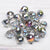 Austria Pear Shape Crystal Faceted Beads 10Mm Assorted Glass Spacer Chandelier Beads for Wedding Diy Necklace Bracelet Earring