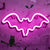 Halloween Bat Spirit LED Neon Wall Decor for Party Gift - Terrifying Atmosphere - USB or Battery Powered