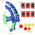 1 set of toys suitable for indoor and outdoor activities, including sports, jumping, cartoon dart board, throwing sticky balls