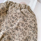 Korean Style Toddler Girls Corduroy Harem Pants 1-8Y Leopard Floral Print Autumn Winter Fleece-Lined or Thin Casual Pants