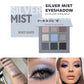 Beauty Glazed 9 Colors Eye Shadow Disc Makeup Palette Matte Shimmer Eye Pigmented Powder Make Up New Warm Earth Color Eyeshadow