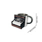 Creative Musical Instrument Coffee Cup Funny Guitar Pattern Mug Summer And Winter Drink Cup Music Lovers Holiday Gifts