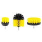 UNTIOR Electric Drill Brush Attachment Set Power Scrubber Brush Car Polisher Kitchen Bathroom Cleaning Kit Toilet Cleaning Tools