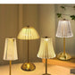 Crystal Led Table Lamp Rechargeable Book Light Night Light for Reading Bedside Bedroom Atmosphere Retro Hotel Bar Decor Dimmable
