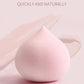 Maange 5 PCs Mini Cosmetic Egg Wet and Dry Dual Use Foam Large Powder Puff Makeup Tools