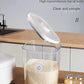 Seal Rice Bucket Vacuum Rice Buckets Cat Food Bucket Pet Food Storage Bucket Dust-proof Grain Jar Glass Jar Home Storage Box