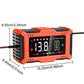 For Lead Acid / Lithium Iron Battery 14.6V/12V 6A 90W EU US Plug Car Battery Charger Pulse Repair 110V/240V Input