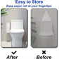 1pc Hanging Toilet Paper Holder with Patch, Bathroom Paper Towel Holder, No Drilling Wall Mount, for Kitchen and Bathroom