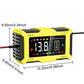 For Lead Acid / Lithium Iron Battery 14.6V/12V 6A 90W EU US Plug Car Battery Charger Pulse Repair 110V/240V Input