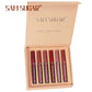 6 Color Matte Lip Gloss Set Lustrous Effect Moisturizing And Nourishing Long Lasting Easy To Apply Lip Makeup