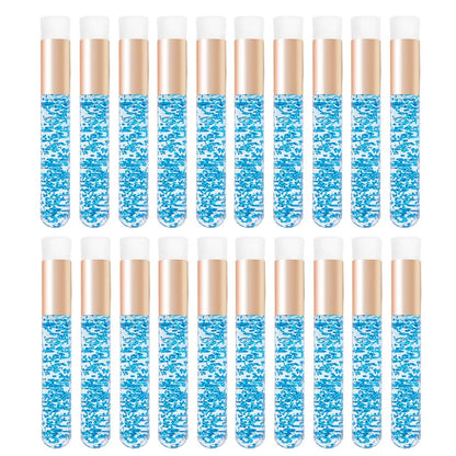 20 Pcs Crystal Eyelash Cleaning Brush Lashes Shampoo Brush Eyelash Extension Peel Off Blackhead Remover Makeup Tools Supplies