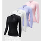 BCBE Women Long Sleeve Jersey Pro Aero Slim Fit MTB Road Cycling Jersey Breathable Quick Dry Sun Protection Riding Bike Clothing