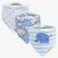 3pcs Per Lot  Baby Bibs Bandana Set Cotton Multi-Style Triangle Cartoon Babadores Para Bebe Infant Boys Girls Saliva Towel KF025