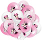 Minnie Mouse Birthday Party Decorate Girls Disposable Tableware Balloon Cups Plates Tablecloth Balloon Baby Shower Party Supply