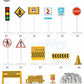 Large City Road Map DIY Scene Road Signs Car Parking Lot Game Children Playing Traffic Mat Climbing Carpets for Baby Toys Gifts