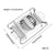 1PC household stainless steel egg slicer egg slicer multifunctional quick slicing egg ham split cutter sharp kitchen gadgets