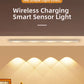 LED Motion Sensor Wireless Ultra Thin Night Light USB LED Wine cooler Light For Kitchen Cabinet Bedroom Wardrobe Indoor Lighting