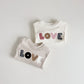 Baby Autumn Clothes 2025 Newborn Infant Baby Boy Girl Romper Cute LOVE Embroidery Soft Cotton Jumpsuit Spring Baby Clothes