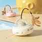 Smart Teaser Cat Toy Electric UFO Cat Teaser Stick With Bell Training Pet Toys Replaceable Feather Interactive Cat Supplies