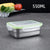 Stainless Steel Camping Lunch Box Leak-proof Sealed Bento Box Microwave Suitable Large Capacity Refrigerator Freezer Storage Box