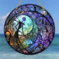 The Nightmare Before Christmas Jack Skellington Sun Catcher 2D Flat Acrylic Hanging Sign for Home Garden Wall Decor Kids Gift