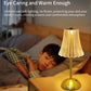 Crystal Led Table Lamp Rechargeable Book Light Night Light for Reading Bedside Bedroom Atmosphere Retro Hotel Bar Decor Dimmable