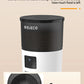 ROJECO Automatic Cat Feeder With Camera Video Cat Food Dispenser Pet Smart Voice Recorder Remote Control Auto Feeder For Cat Dog