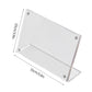 Transparent Acrylic Frames Photos Picture Frame Magnetic Double Sided Photo Frame Kpop Photocard Holder Album Poster Tag Display