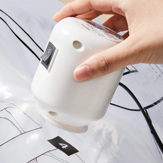 55W Vacuum Sealed Compression Bag Pump Electric Sealer Machine US/EU Labor-saving Compression Tool for Clothes Storage Bags