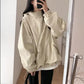 Jackets Women Solid Loose Hooded Simple Zippers Spring Leisure Pockets Japanese Style Attractive Creativity Fashion All-match
