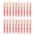 20 Pcs Crystal Eyelash Cleaning Brush Lashes Shampoo Brush Eyelash Extension Peel Off Blackhead Remover Makeup Tools Supplies