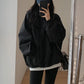 Jackets Women Solid Loose Hooded Simple Zippers Spring Leisure Pockets Japanese Style Attractive Creativity Fashion All-match
