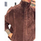 Stand Collar Long Sleeve Zipper Coat Women Elegant Pocket Ruched Loose Fitting Bomber Jacket Fashionable Ladies Autumn Outerwear