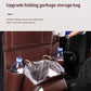 Car Back Seat Organizer Storage Bag with Foldable Table Tray Tablet Holder Tissue Box Auto Back Seat Bag Protector Accessories